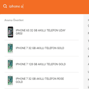 Karakter Girildikçe Anlık Arama Modülü 